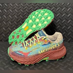 Merrell Janji Agility Peak 5 Trail Running Shoes Multicolored Womens Size 8